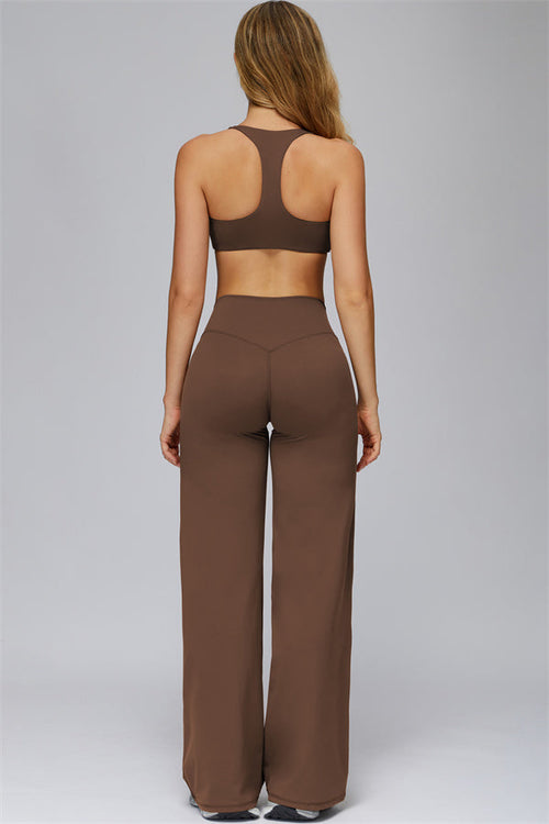 The FlexCore Sports Bra Flared Leggings 2-Piece Set