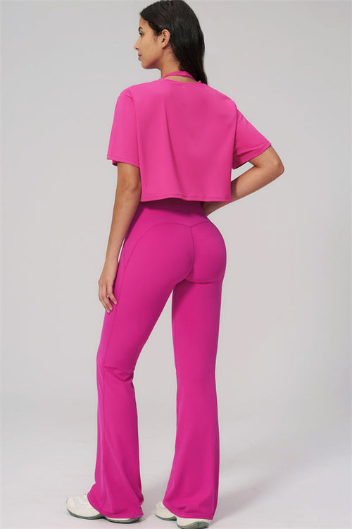 The Bold T-shirt Flared Leggings 2-Piece Set