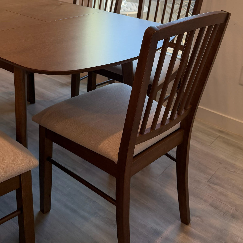 ACTU Extendable Dining Table Set for Small Spaces (Seats 4–6)