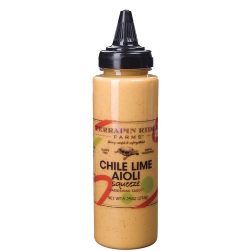 Chile Lime Aioli Squeeze Garnishing Sauce