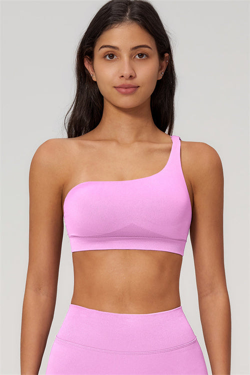 The Empower One-Shoulder Sports Bra Leggings 2-Piece Set