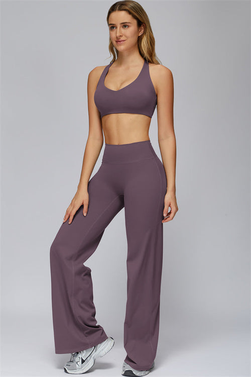 The FlexCore Sports Bra Flared Leggings 2-Piece Set