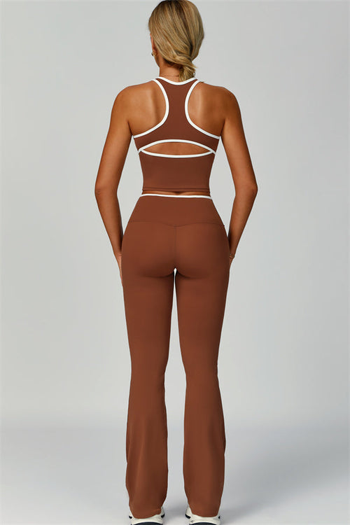 The Quest Tank Flared Leggings 2-Piece Set