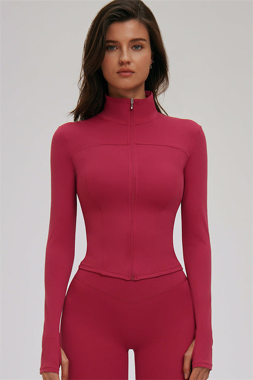 The Kinetic Zip Jacket Sports Bra Leggings 3-Piece Set