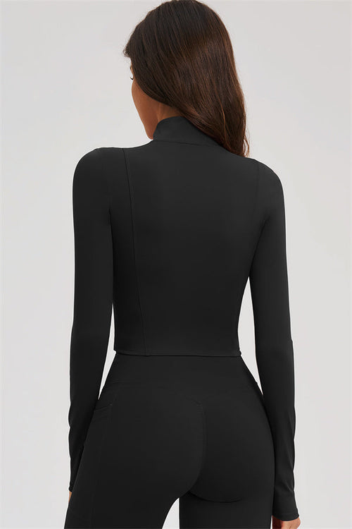 The Sizzle Zip Jacket Sports Bra Flared Leggings 3-Piece Set