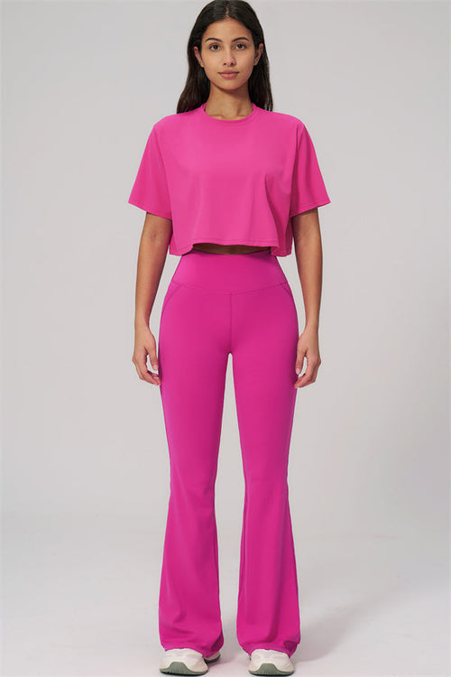 The Bold T-shirt Flared Leggings 2-Piece Set