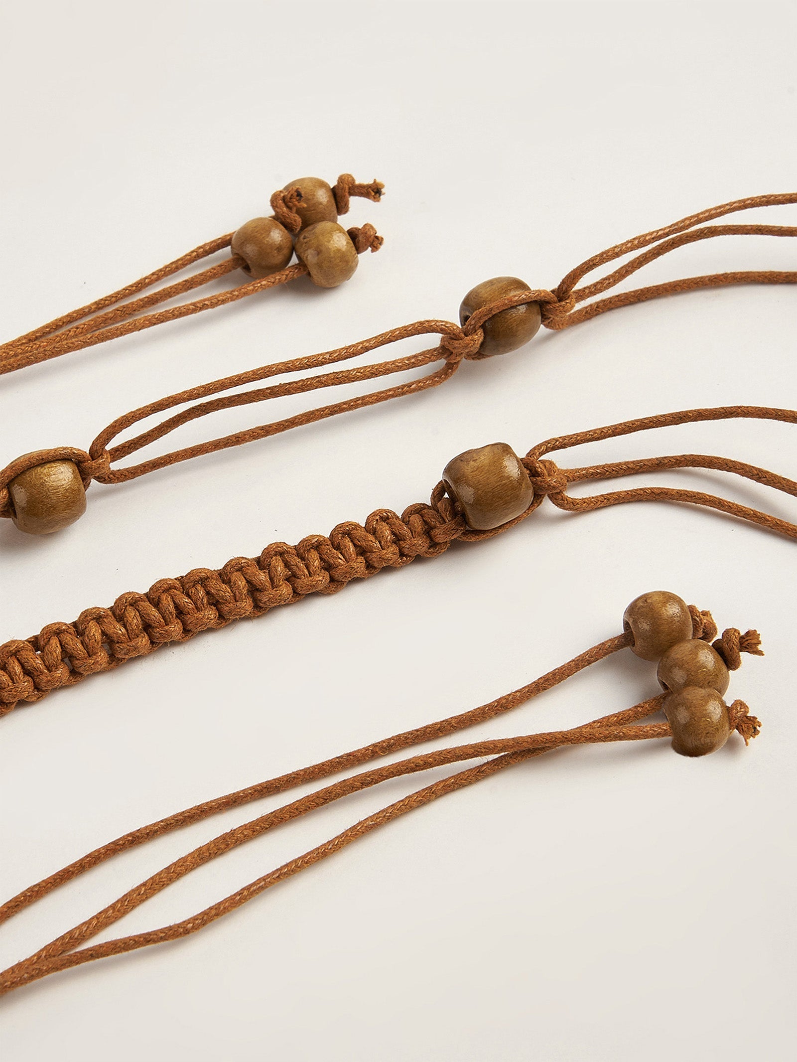 Cotton-Linen Knotted Belt