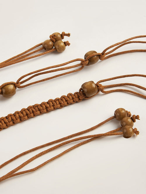 Cotton-Linen Knotted Belt