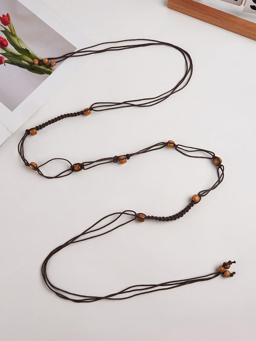 Cotton-Linen Knotted Belt