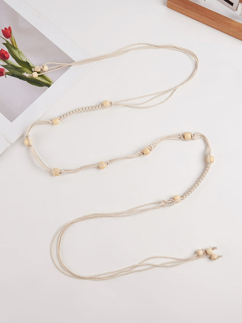 Cotton-Linen Knotted Belt