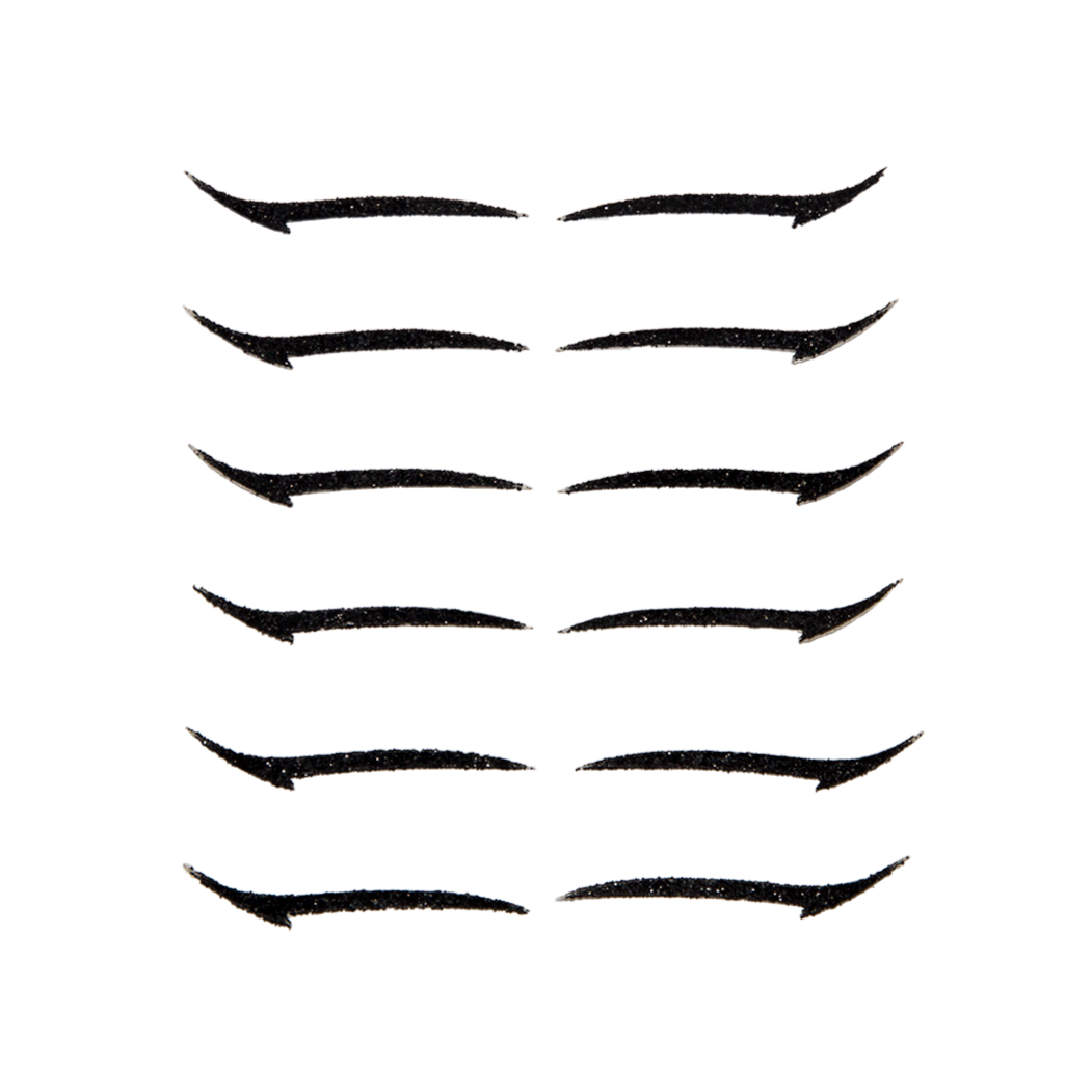 Eyeliner Sticker – Basic Black (6 Pairs) #1 Best-Seller Winged Set