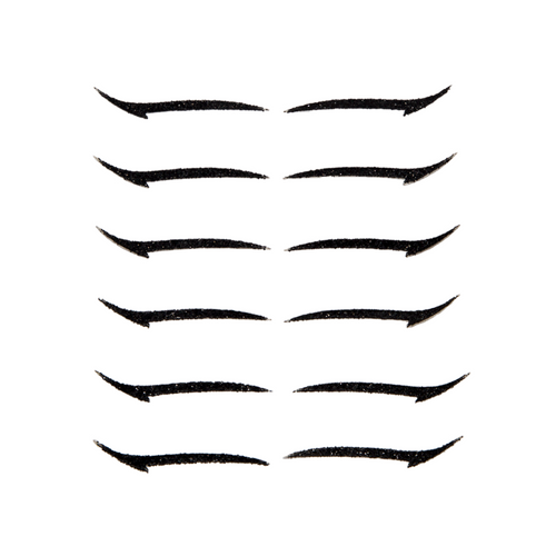 Eyeliner Sticker – Basic Black (6 Pairs) #1 Best-Seller Winged Set