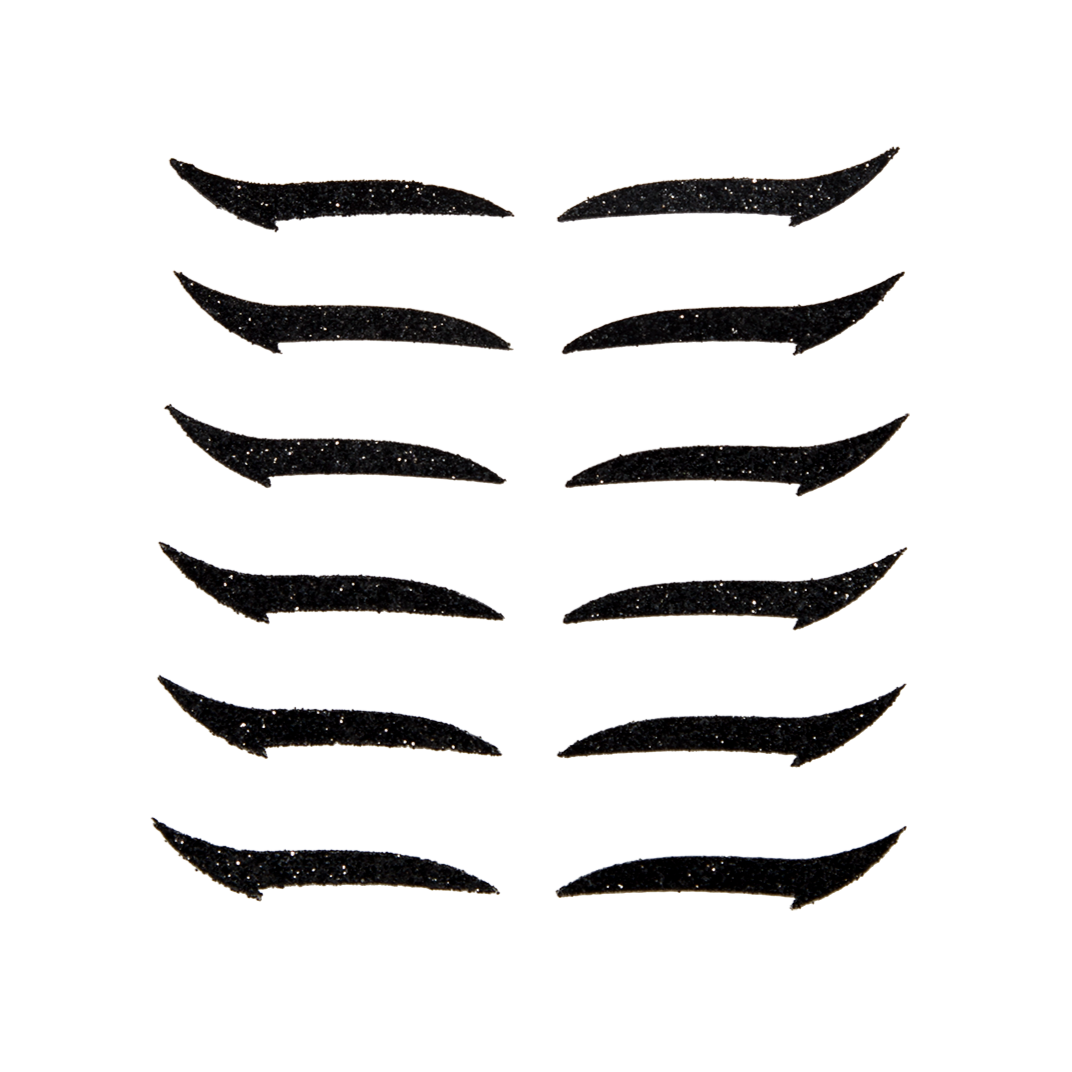 Eyeliner Sticker – Classic Black (6 Pairs) #2 Best-Seller Cat-Eye Set