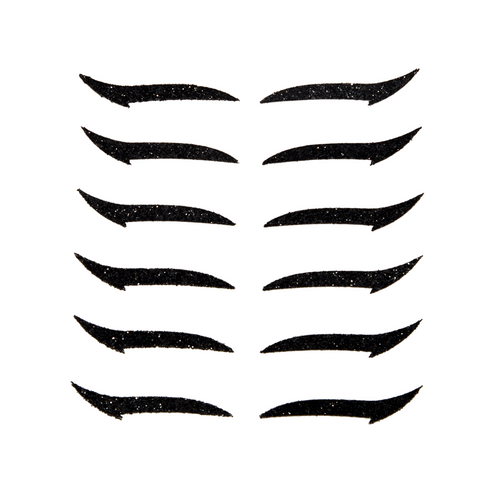 Eyeliner Sticker – Classic Black (6 Pairs) #2 Best-Seller Cat-Eye Set