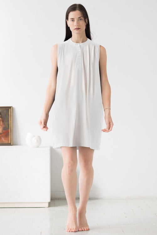 The Aisha Cotton Mini Lounge Dress