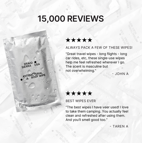ANTIBACTERIAL BODY WIPES