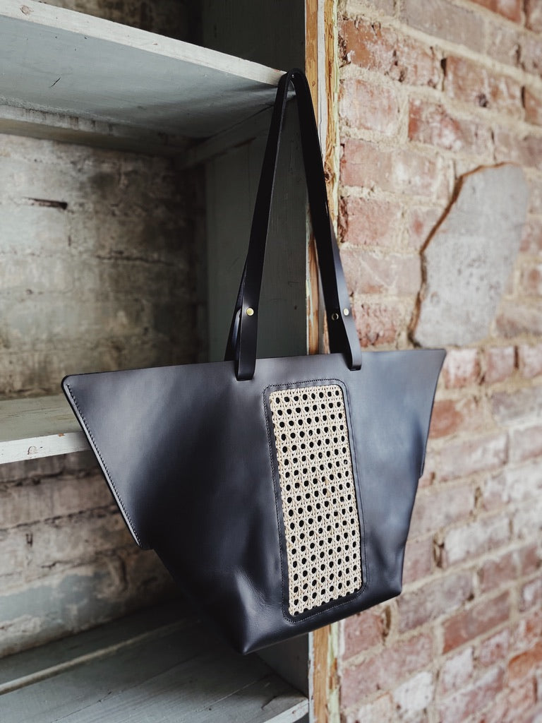MILESTONE BAG Co. Women's Leather Riviera Tote