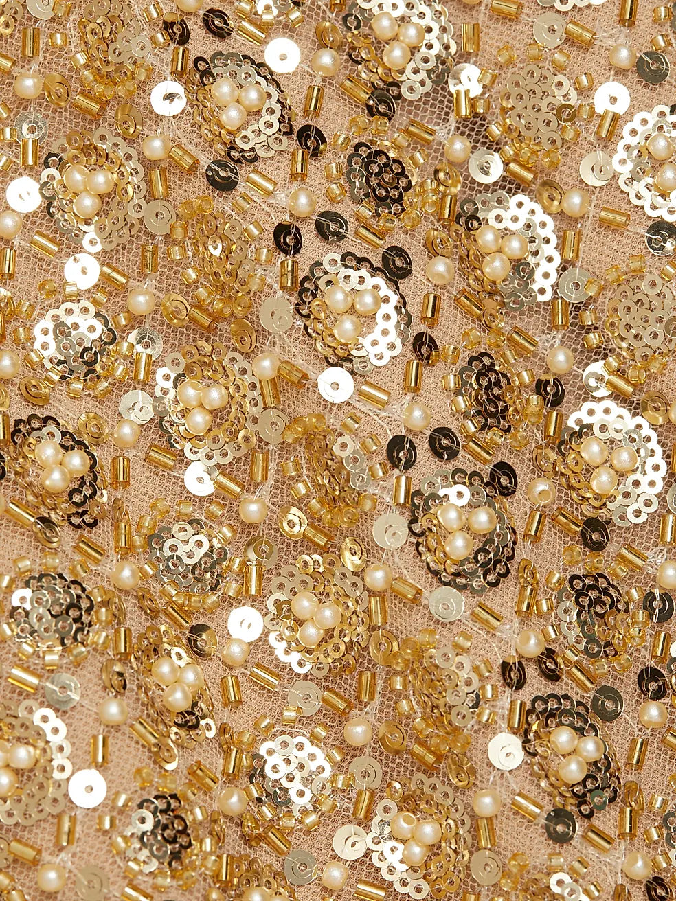 Allegra Sequin Maxi Dress - Gold