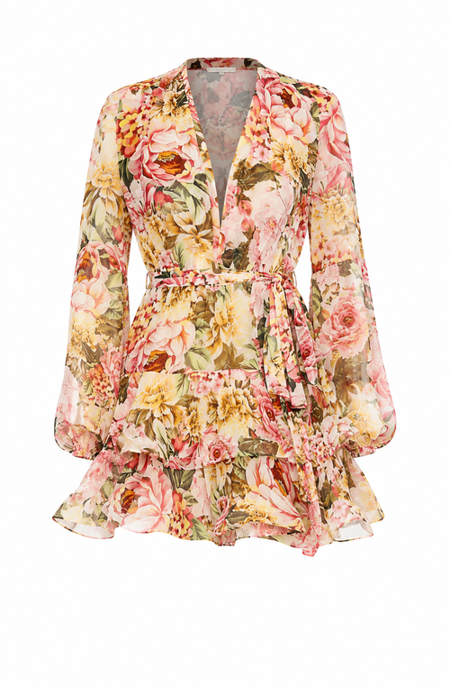 Bedouin Rose Mini Dress – Rose Floral