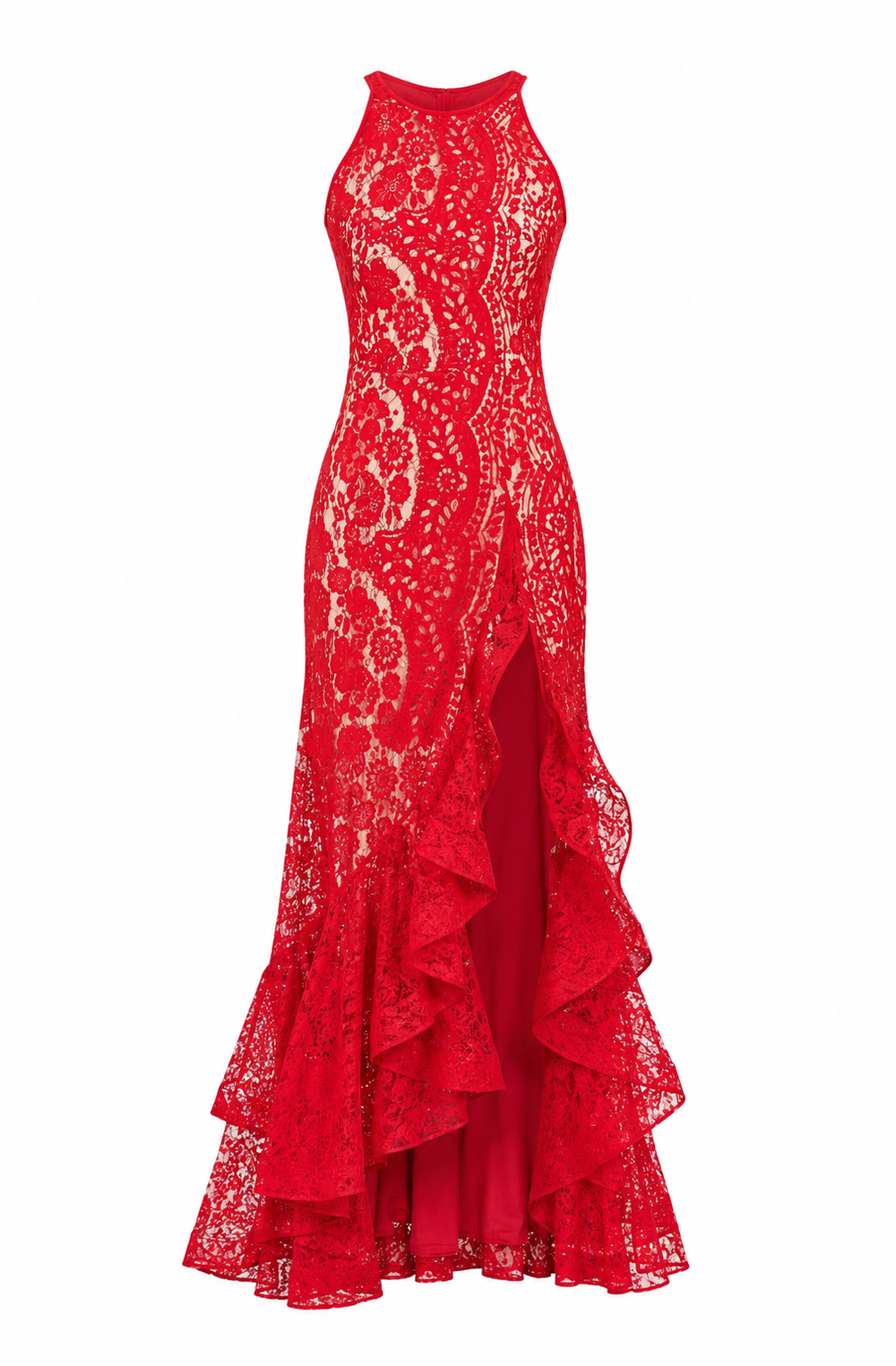 Sicilia Midi Dress – Red