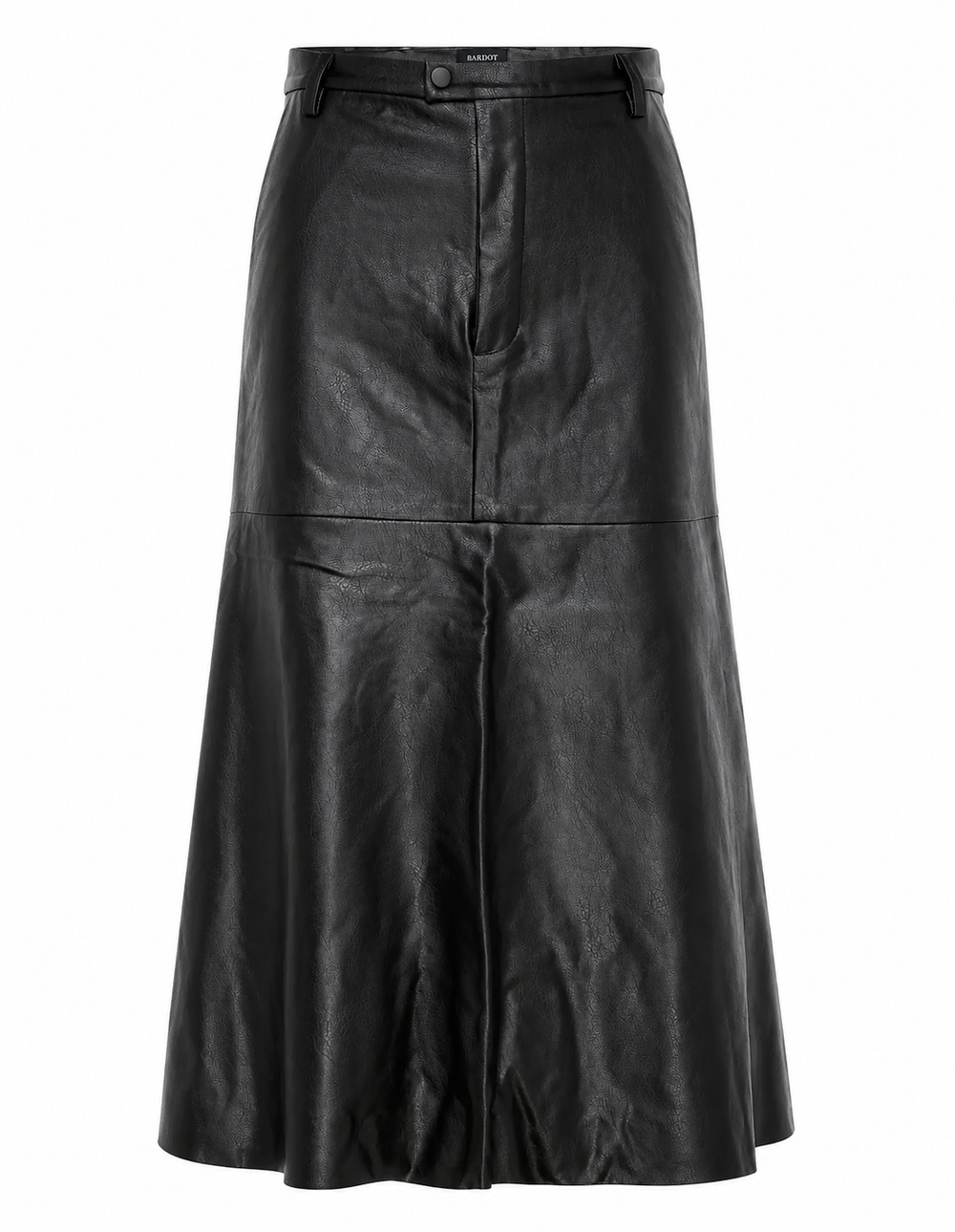 Kindra Vegan Leather Skirt – Black (Final Sale)