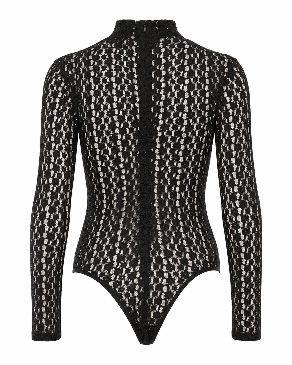 Vezza Floral Mesh Bodysuit – Black (Final Sale)