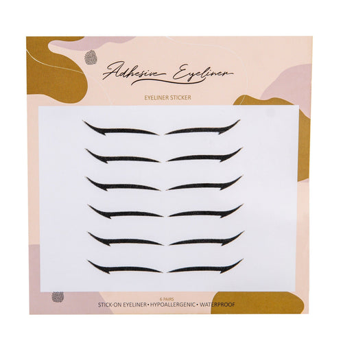 Eyeliner Sticker – Basic Black (6 Pairs) #1 Best-Seller Winged Set