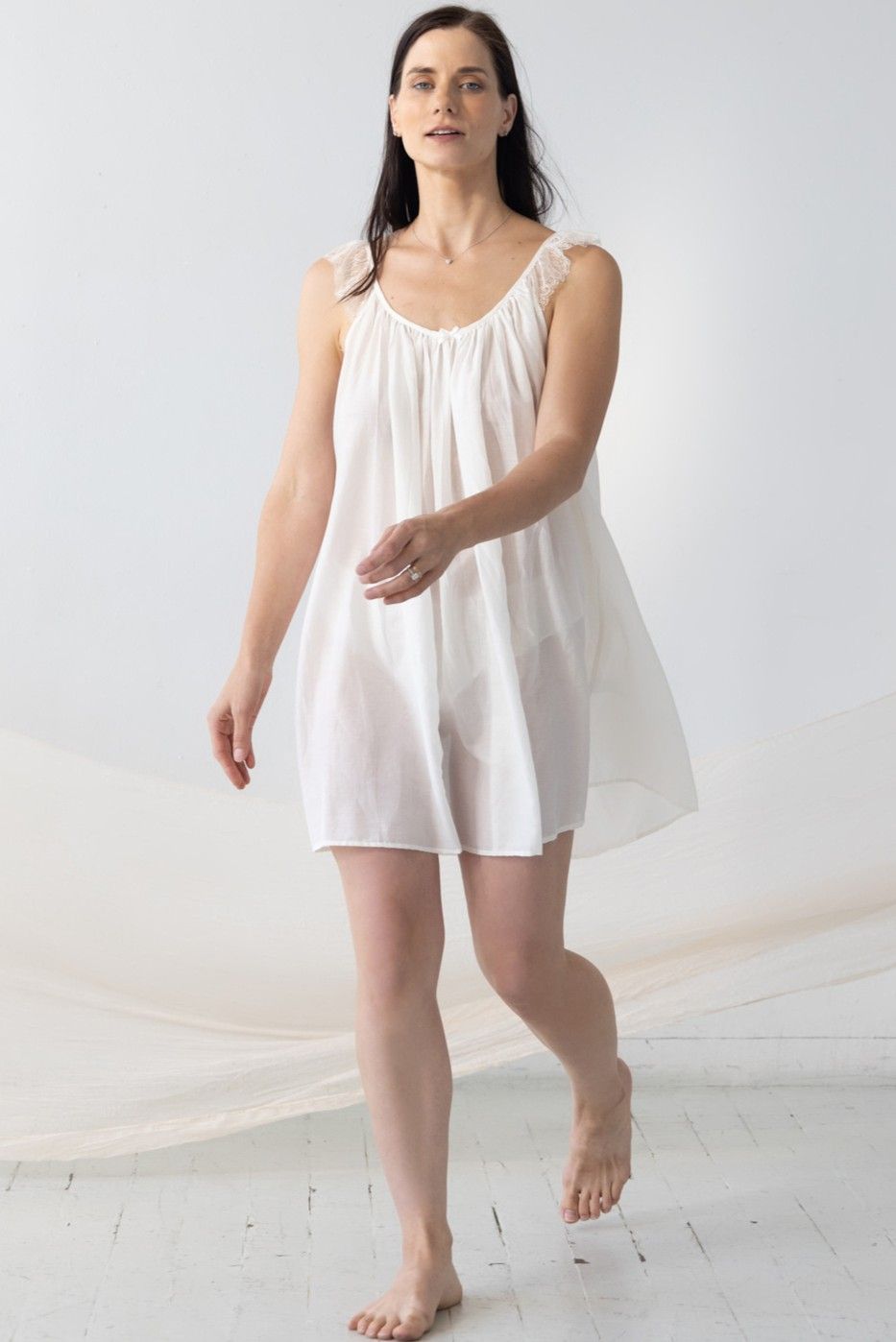 Betty Babydoll in Cotton Silk Blend