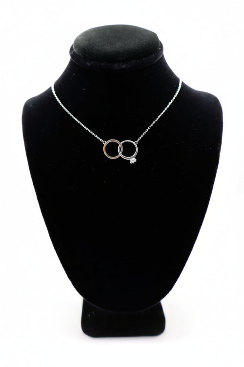 Eternal Embrace White Gold Necklace - Timeless Luxury