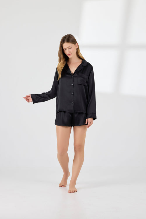 A. ROSE Women's Luxury Pajama Set-Chloe set