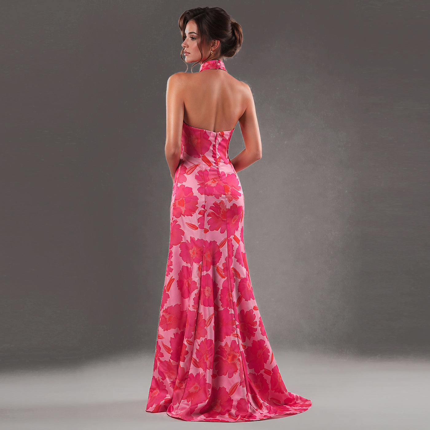 The Halter Neck Classic Gown