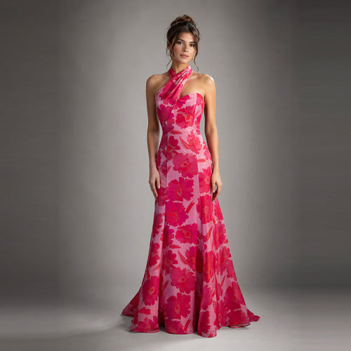 The Halter Neck Classic Gown