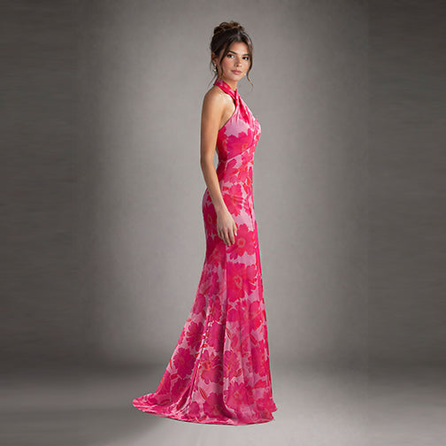 The Halter Neck Classic Gown