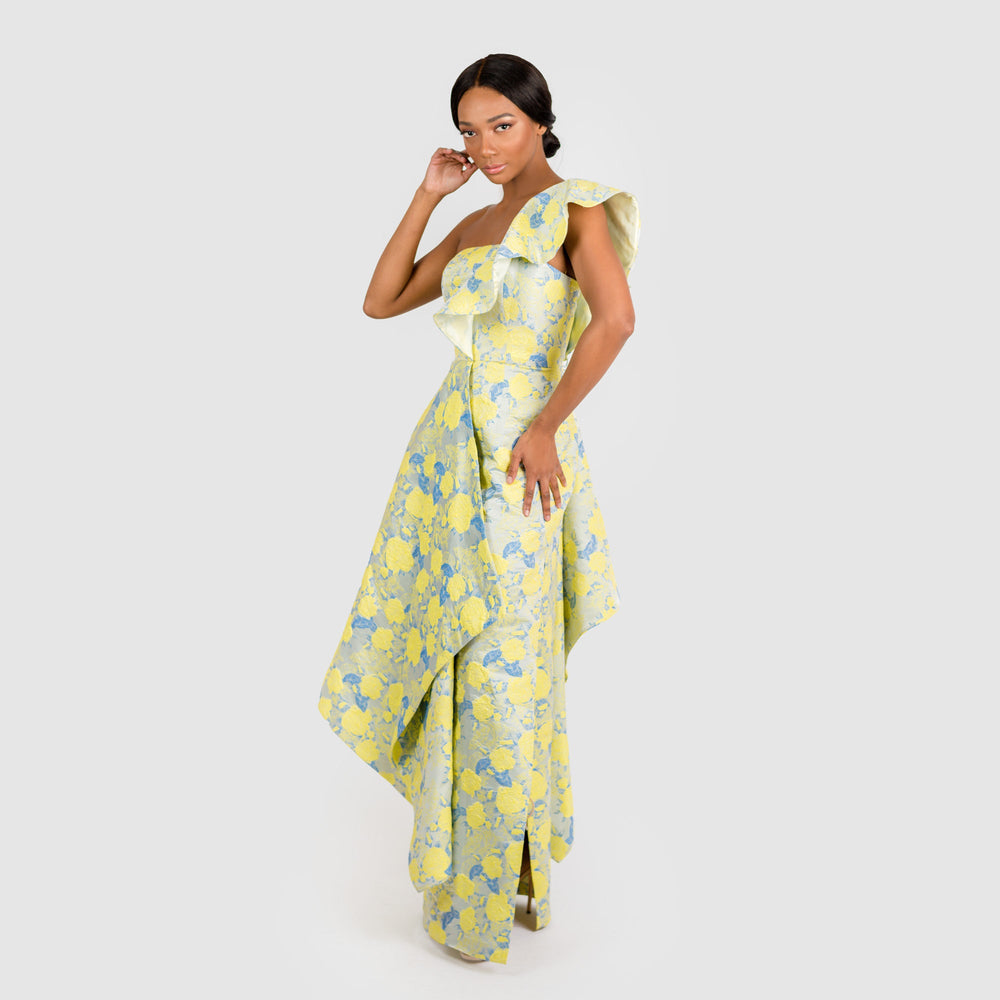 The Asymmetric Flounce Sheath Classic
