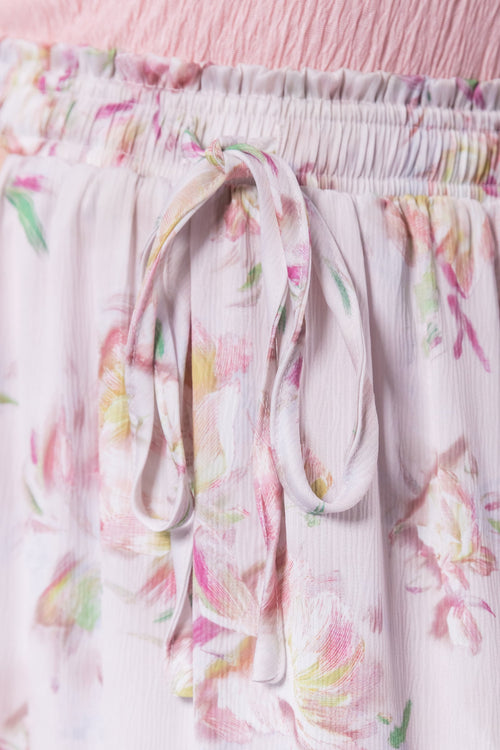 Nell Skirt (Pink Flower)