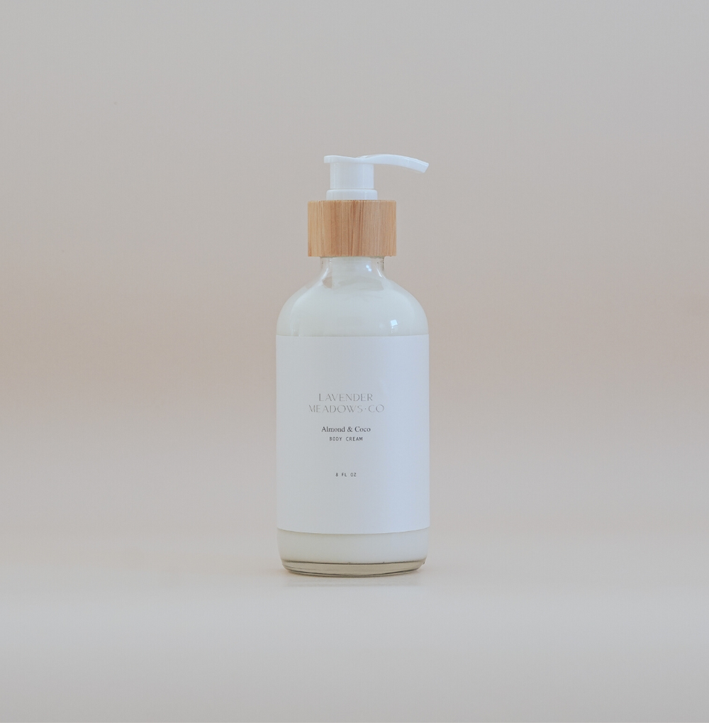 Almond & Coco Body Cream (8oz)
