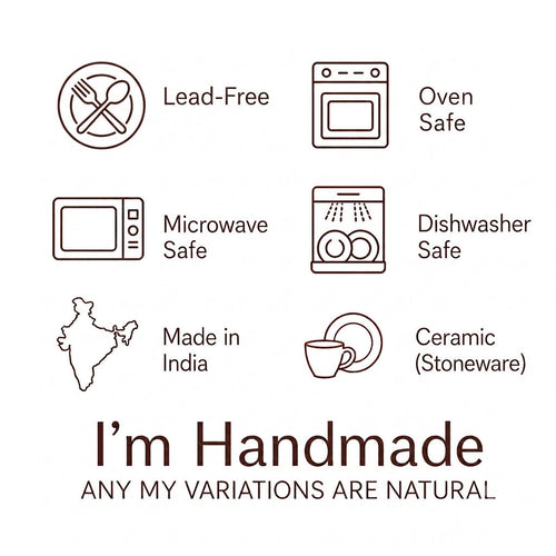 Ceramic Blue stripe plate, 6.3x6.3 Inches (Set of 4)