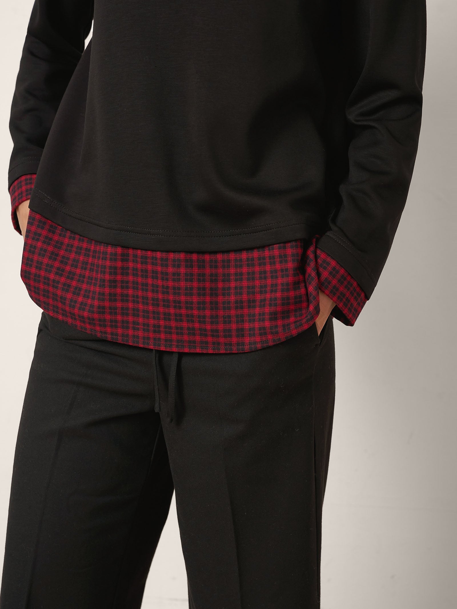 Johnny Collar Long-Sleeve Top URSA