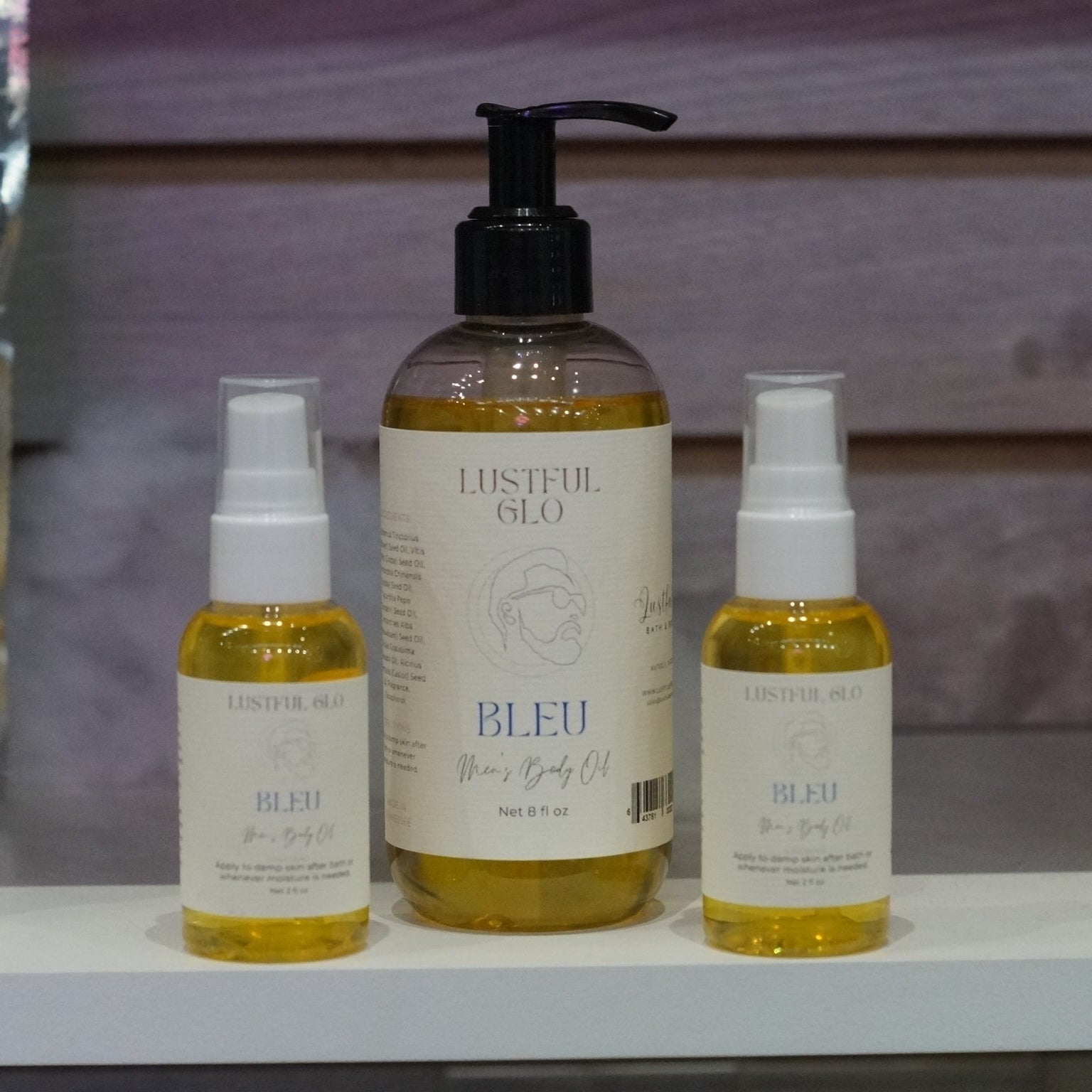 LUSTFUL GLO BODY OIL