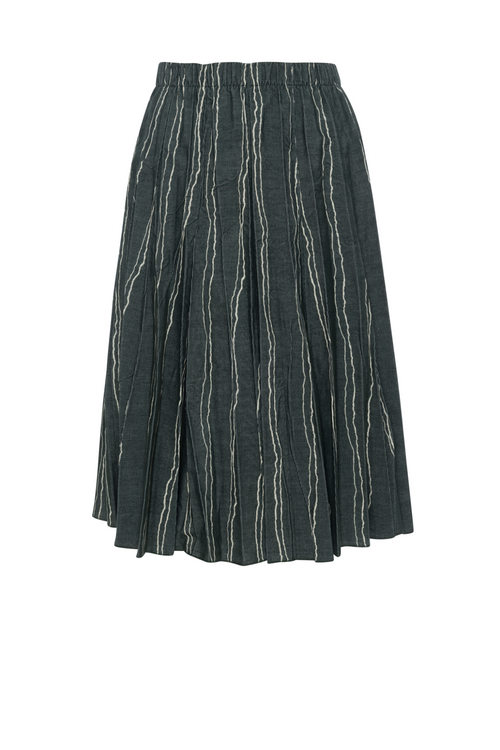 Sunburst Pleated Skirt