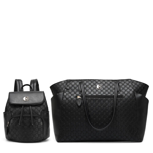 Compass 2 Piece Weekender & Backpack Set