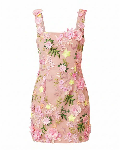 Aella Mini Dress - Pink