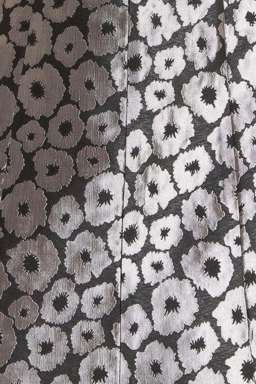 SHINE ON ME WOVEN JACQUARD MINI DRESS
