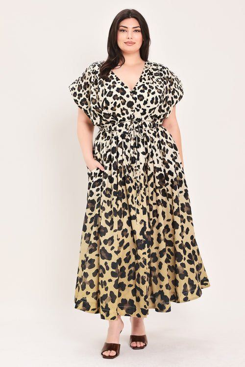 [PREORDER] WILD MUSE WOVEN MIDI DRESS