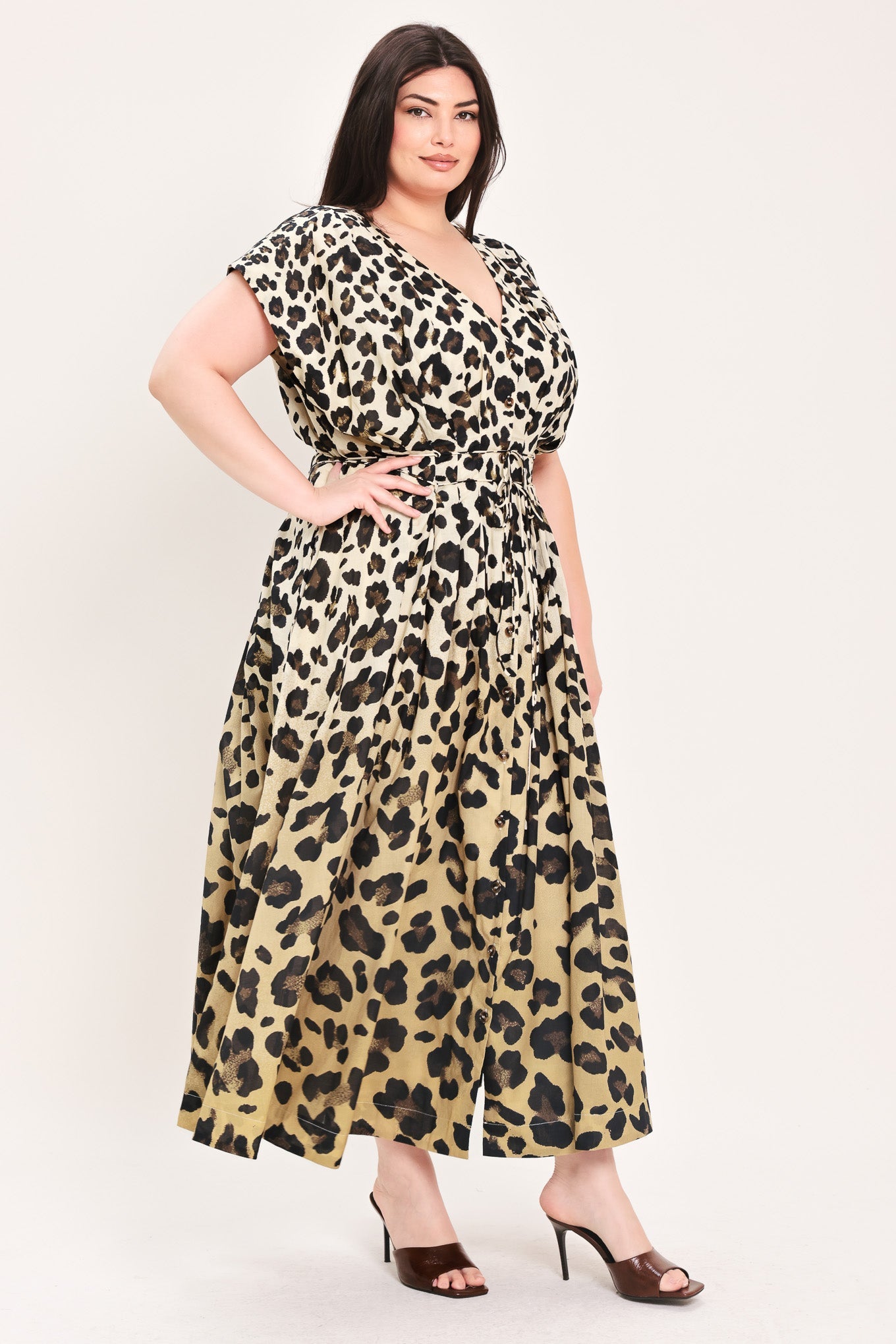 [PREORDER] WILD MUSE WOVEN MIDI DRESS