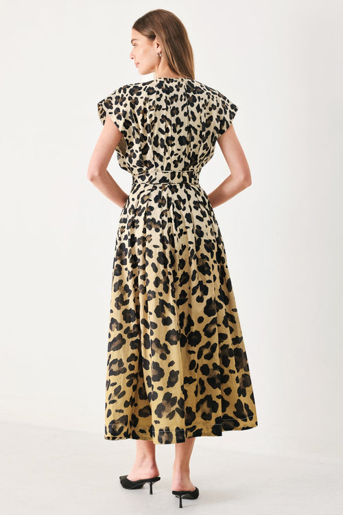 [PREORDER] WILD MUSE WOVEN MIDI DRESS