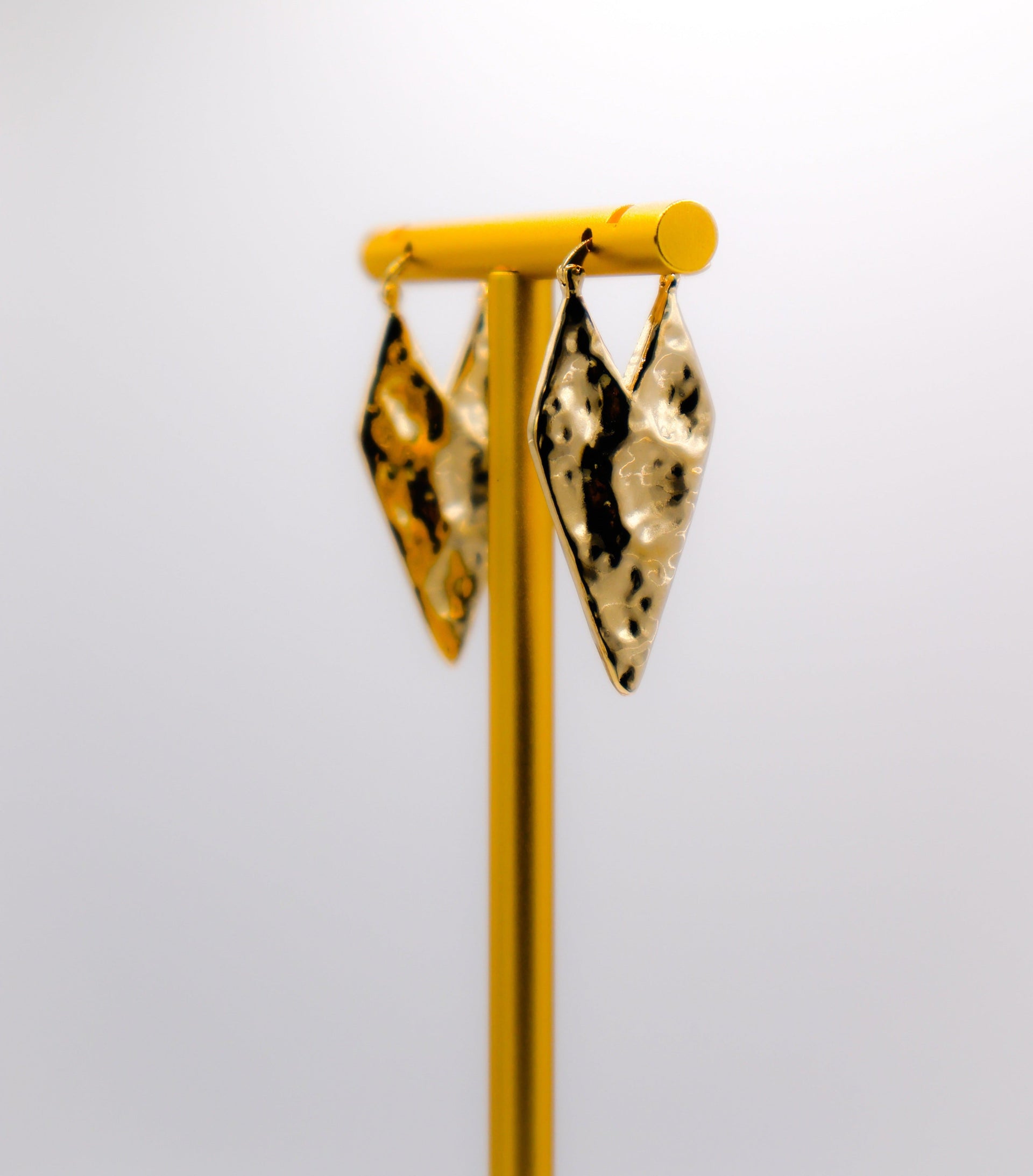 Gold Geometry Glam Earrings – Modern Gold Geometric Jewelry