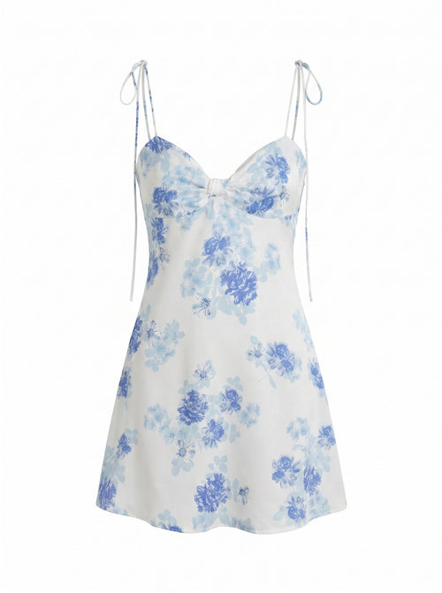 Adira Mini Dress – Blue (Final Sale)