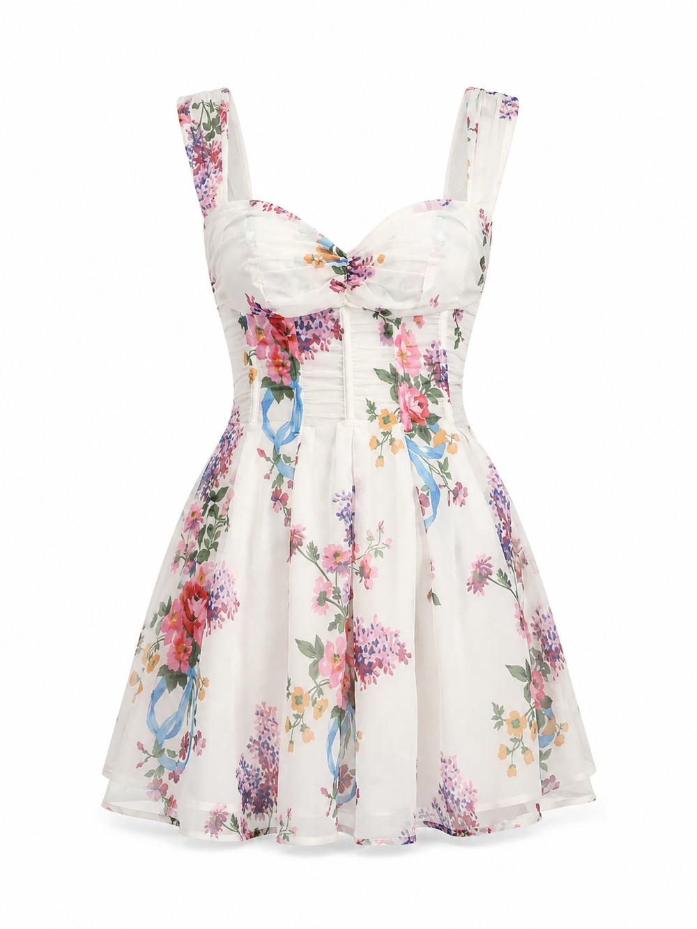 August Mini Dress – White (Final Sale)