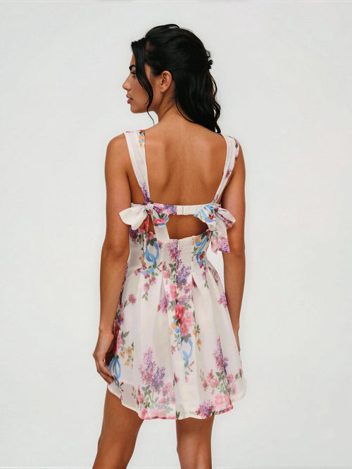 August Mini Dress – White (Final Sale)